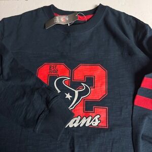 NFL Houston Texans Sweatshirt Mens Football Apparel Long‎ Sleeve Top